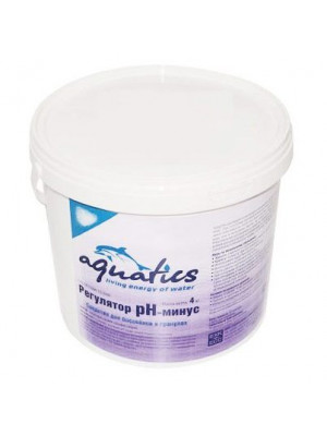 Регулятор "рН-минус" 4 кг (сухой, гранулированный), ТМ "Акватикс" Регулятор "рН-минус" 4 кг (сухой, гранулированный), ТМ "Акватикс"