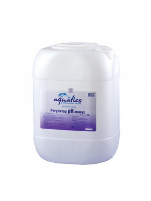 Регулятор "рН-минус" 35 кг (жидкий), ТМ "Акватикс" Регулятор "рН-минус" 35 кг (жидкий), ТМ "Акватикс"