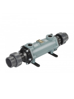 Теплообменник трубчатый 100 кВт (при t=82°С), купроникель, вых.: 63мм/ 1" внутр.р.