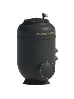 Фильтр Evo Galaxia Pro, d= 610 мм, DN40, засыпка - 600 мм, H = 1080 мм, звезда, серв. окно, без кл.