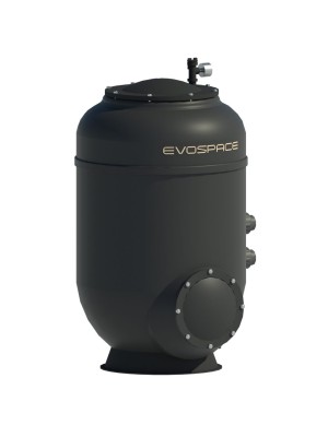 Фильтр Evo Cosmo Pro, d= 610 мм, DN40, засыпка - 600 мм, H = 1080 мм, звезда, серв. окно, без кл.