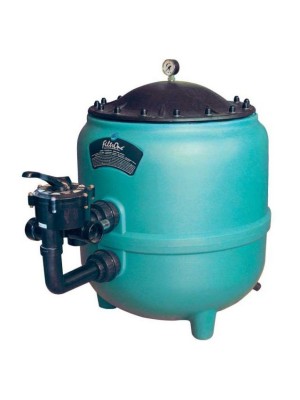 Фильтр FILTRONE L D=1000 2 1/2" 39м3/ч скорость 50м3/ч/м2 черная крышка 400 мм без бокового вентиля