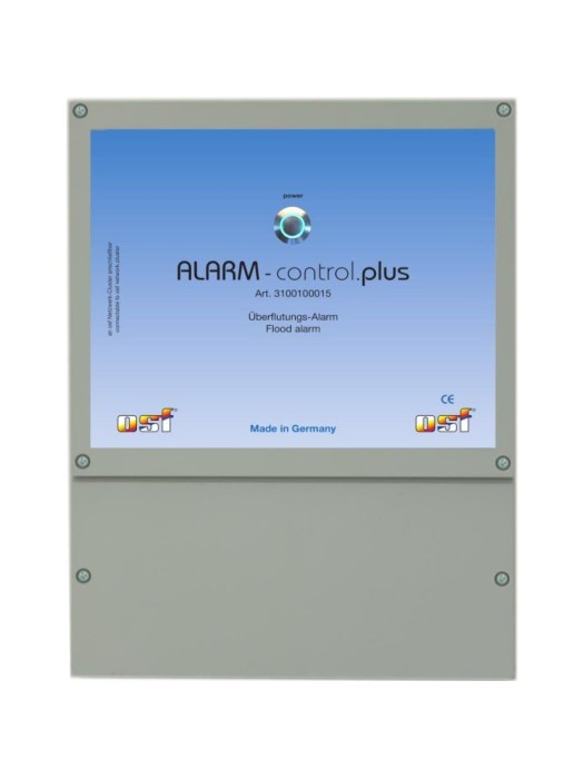 Блок управления Alarm-control.plus для сигнализации о протечках