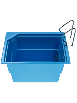 Композитный бассейн-купель "Калипсо", 2,4х1,7х1,5м Композитный бассейн-купель "Калипсо", 2,4х1,7х1,5м