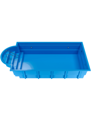 Композитный бассейн "Классик", 10,0х3,85х1,5 м Композитный бассейн "Классик", 10,0х3,85х1,5 м