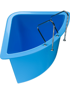 Композитный бассейн-купель "Кельпе", 1,8х1,8х1,5м Композитный бассейн-купель "Кельпе", 1,8х1,8х1,5м