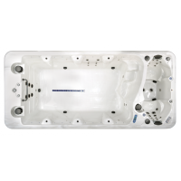 Плавательный SPA бассейн Swim Spa XSD 2 секции с противотоками, 501*228*135 см