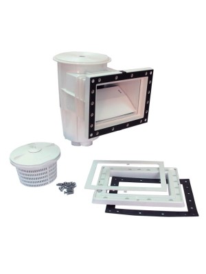 Скиммер с круглой крышкой V-15л 296х228 мм с декоративной рамкой (универсальный)