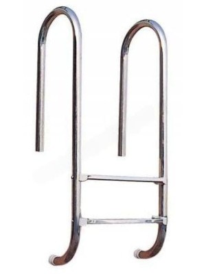 Лестница U 2 ступени LUXE AISI 304