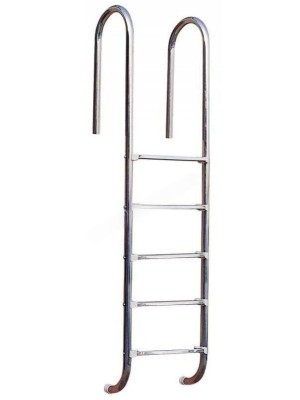 Лестница U 5 ступеней LUXE AISI 304