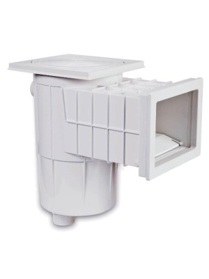 Скиммер с квадратной крышкой 1 1/2" 422х207 мм с декоративной рамкой (бетон) Скиммер с квадратной крышкой 1 1/2" 422х207 мм с декоративной рамкой (бетон)