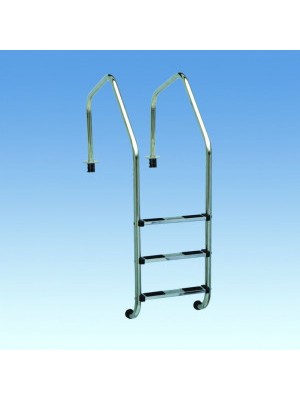 Лестница OV 3 ступени LUXE AISI 304 42х1,2мм Лестница OV 3 ступени LUXE AISI 304 42х1,2мм