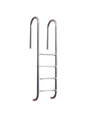 Лестница U 4 ступени LUXE AISI 304